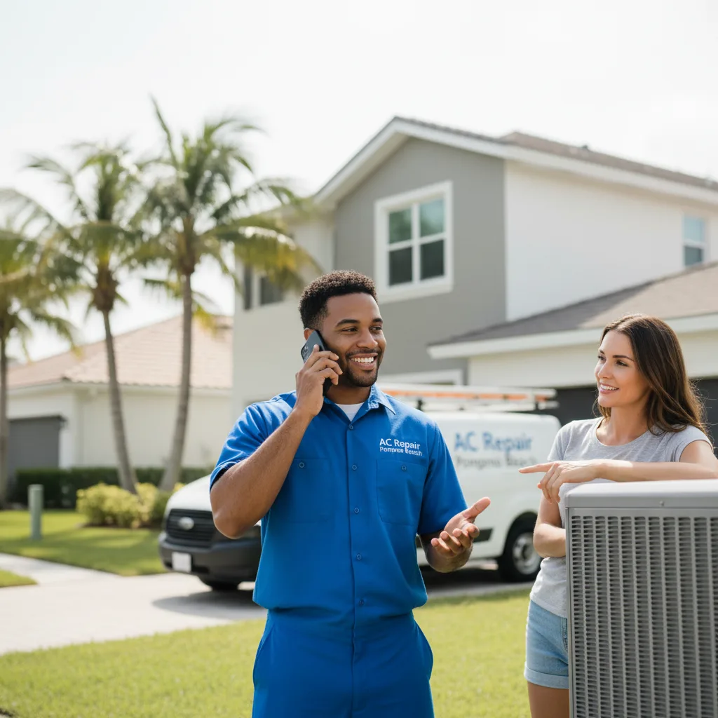 AC Repair Pompano Beach customer support in Newalla